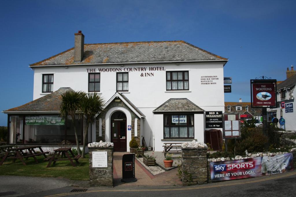 The Wootons Inn Tintagel Exterior photo