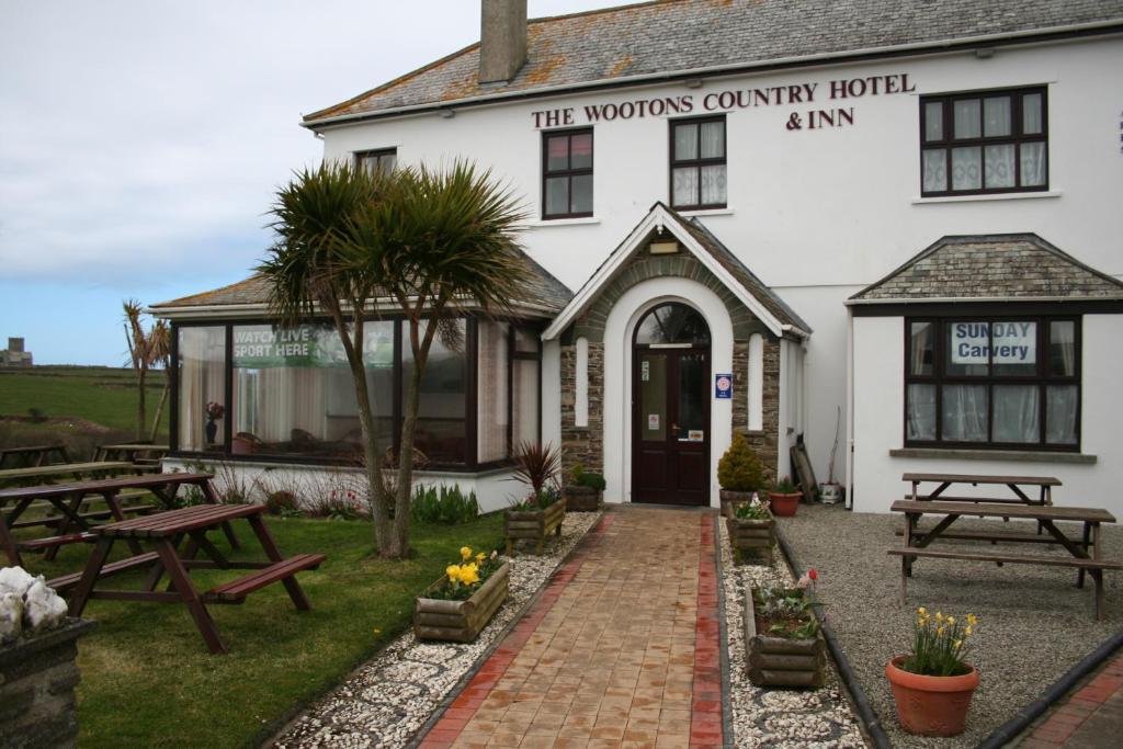The Wootons Inn Tintagel Exterior photo